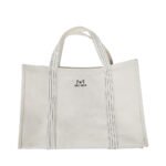 Heavy-Duty Canvas Zipper Tote for Files & Office Use