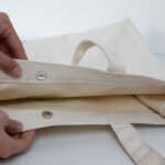 Eco-Friendly Canvas Shopping Tote with Typography Print - 图片 3