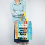 Large Full Polyester Hot Transfer Printed Canvas Bag - 图片 2