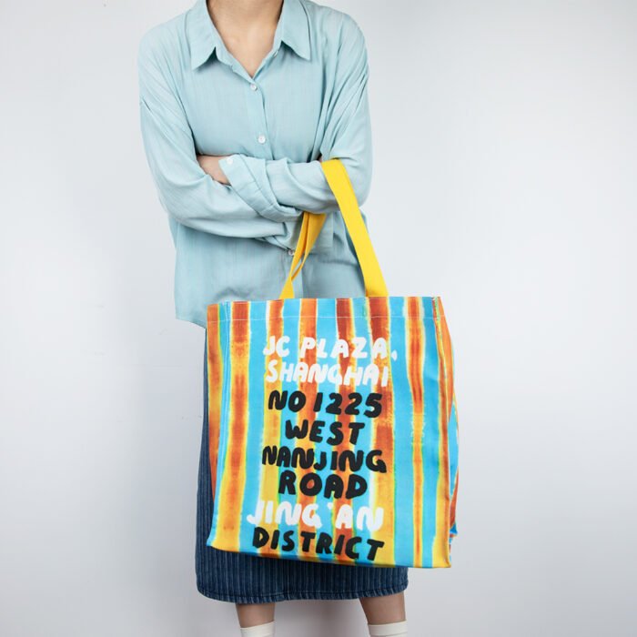 Large Full Polyester Hot Transfer Printed Canvas Bag - 图片 2