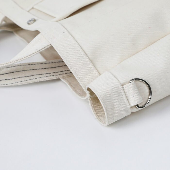 Heavy-Duty Canvas Zipper Tote for Files & Office Use - 图片 4