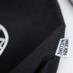 Retro Print Black Cotton Canvas Tote - 图片 5